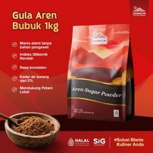 Dainichi Gula Aren Indonesia - Gula Aren Powder 1 Kg