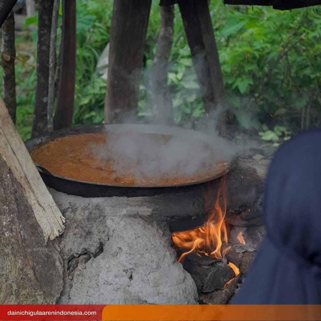cara membuat gula aren untuk es kopi aren